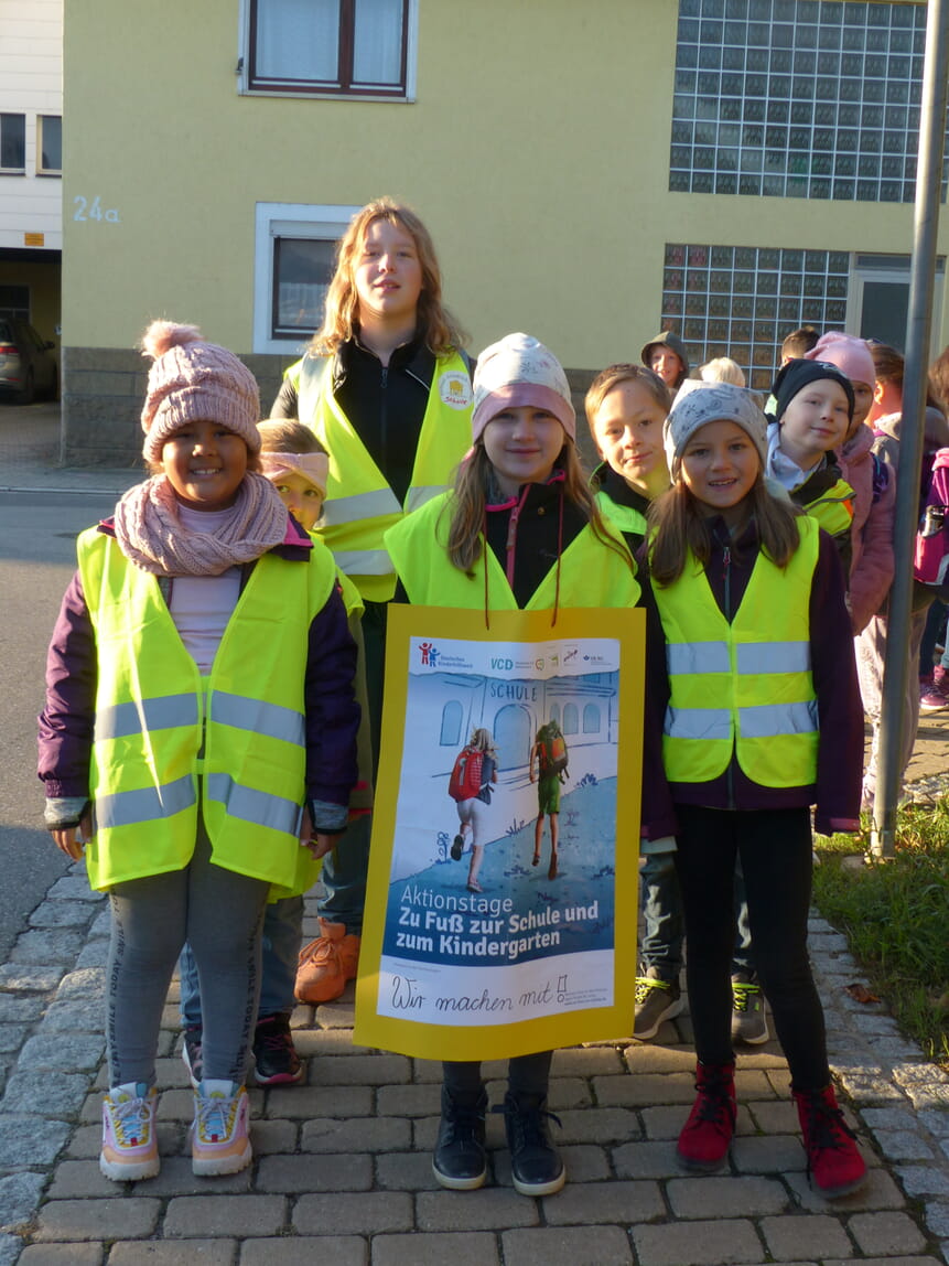 Aktion "Zu Fuß zur Schule"